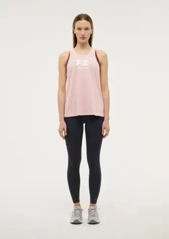 REUNION TANK IN CRYSTAL ROSE(2XS)