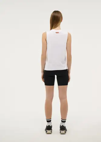 SHUFFLE TANK IN WHITE(2XS)