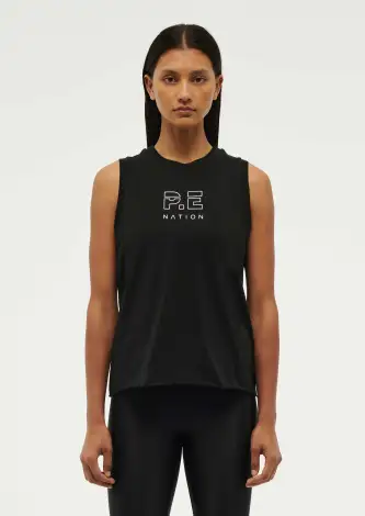 SHUFFLE TANK IN BLACK