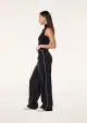 ROUTINE QUARTER ZIP TANK IN BLACK(2XS)