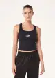 WEEKEND RIB TANK IN LICORICE