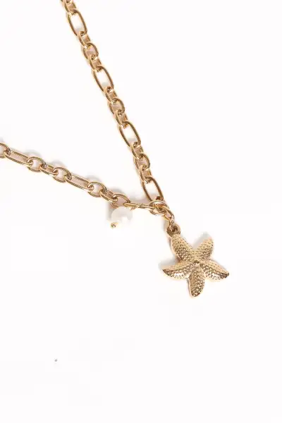 Cassia Necklace - Gold - One Size