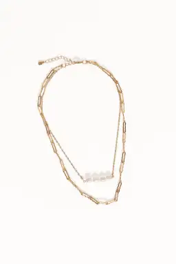 Sharon Necklace - Gold - One Size