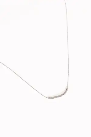 Everlyn Necklace - Silver - One Size