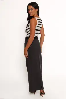 Chicca Maxi Skirt - Grey(2)