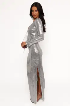 Blaise Skirt - Silver(XS)