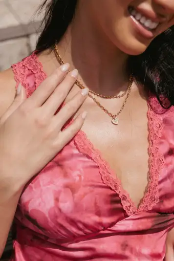Delilah Necklace - Gold - One Size