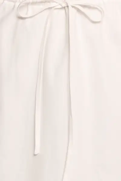 Elena Cotton Maxi Skirt - White(XS)