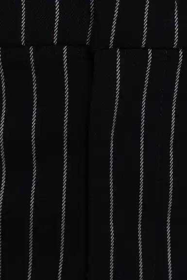 Ellory Midi Skirt - Navy Pinstripe(2)