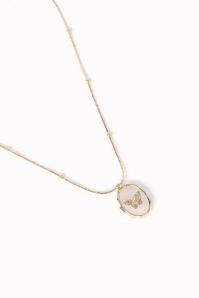 Emory Necklace - Gold - One Size