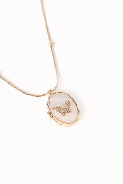 Emory Necklace - Gold - One Size