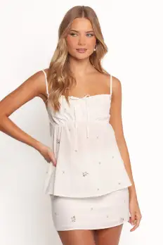 Esra Mini Skirt - Ivory(XS)