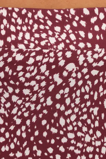 Falco Skirt - Burgundy(2)