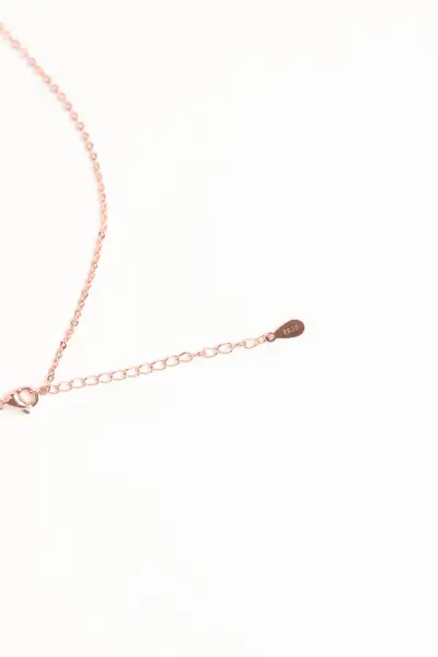 Flavia Necklace - Rose Gold - One Size