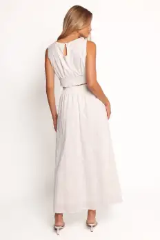 Kimora Maxi Skirt - White(XS)