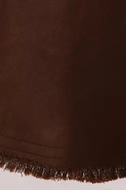Kora Midi Skirt - Brown(S)