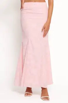 Larina Maxi Skirt - Pink(XS)