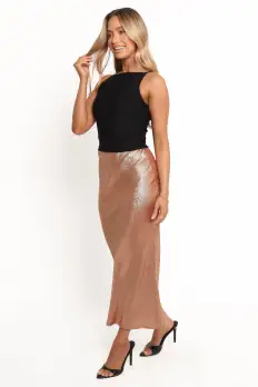 Mata Midi Skirt - Golden Sand(XS)