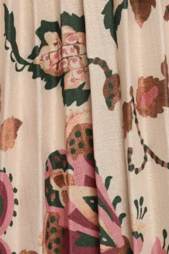 Michael Pleated Midi Skirt - Paisley Floral(XS)