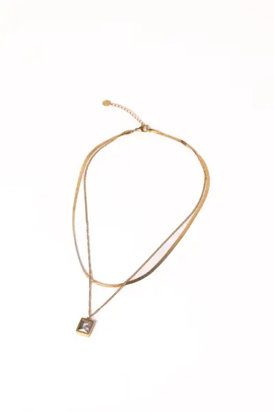 Nyssa Necklace - Gold - One Size