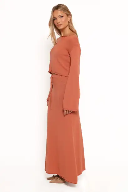 Rooney Knit Skirt - Cinnamon(2)