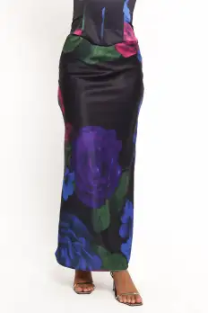 Rosalia Maxi Skirt - Pink Multi(XS)