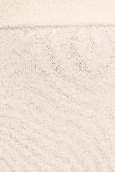 Rowee Boucle Knit Midi Skirt - White(S)