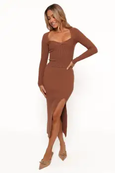 Scalli Skirt - Cognac(XS)