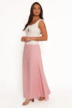 Stevie Maxi Skirt - Pink(XS)