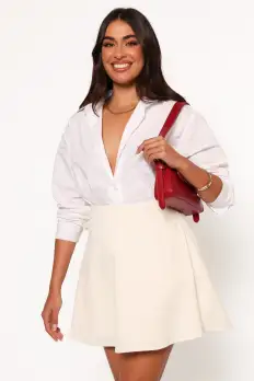 Tammy Cord Skirt - Cream(XS)
