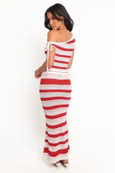 Zyon Midi Skirt - Red Multi(XS)