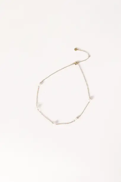 Kealy Pearl Necklace - Gold - One Size