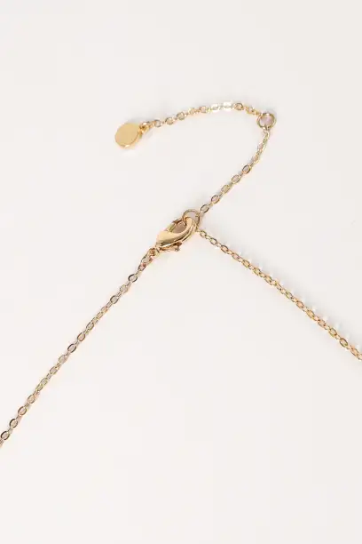 Kealy Pearl Necklace - Gold - One Size