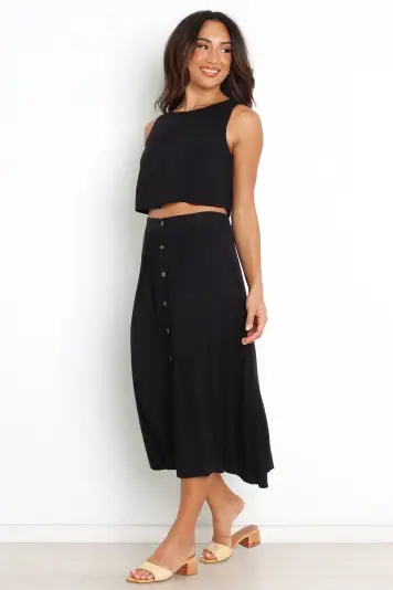 Ava Skirt - Black(2)