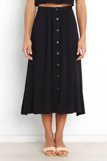 Ava Skirt - Black(2)