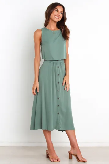 Ava Skirt - Green(2)