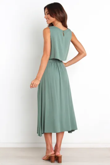 Ava Skirt - Green(2)