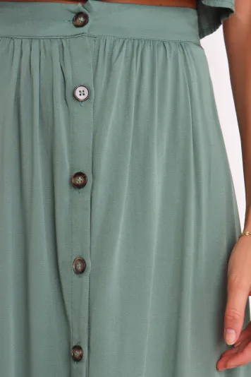 Ava Skirt - Green(2)