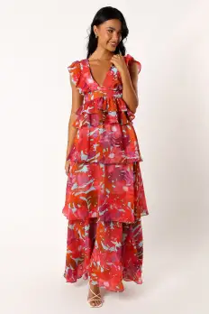 Blaise Frill Skirt - Pink Azalea(XS)