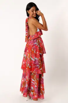 Blaise Frill Skirt - Pink Azalea(XS)