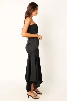 Jair Midi Skirt - Black(S)