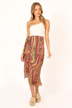 Kiela Midi Skirt - Vintage Royale(S)