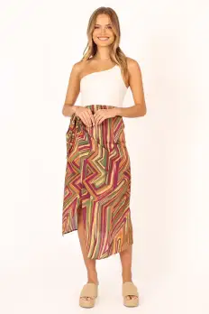 Kiela Midi Skirt - Vintage Royale(S)