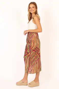 Kiela Midi Skirt - Vintage Royale(S)