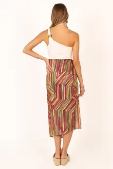 Kiela Midi Skirt - Vintage Royale(S)
