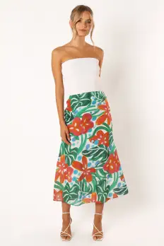 Lenny Midi Skirt - Kauai(XS)