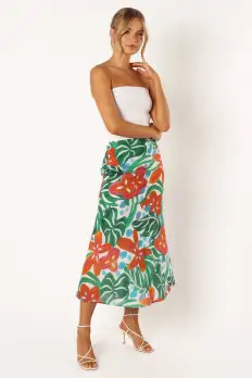 Lenny Midi Skirt - Kauai(XS)