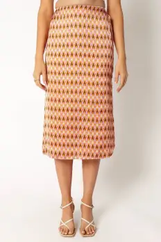 Marley Midi Skirt - Mocha(S)