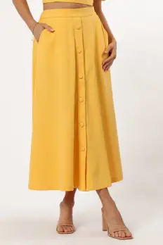 Mave Midi Skirt - Sunflower(XS)