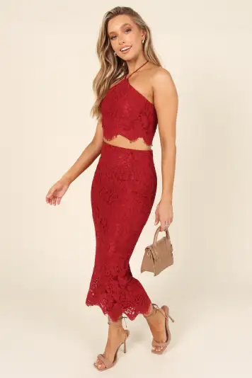 Maybelle Skirt - Wine(2)